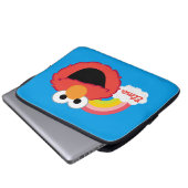 Elmo Girl Laptopschutzhülle (Vorne Knopf)