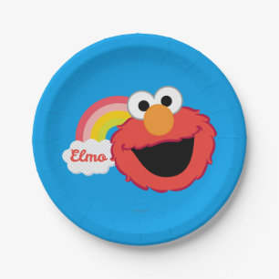 Elmo Girl Pappteller