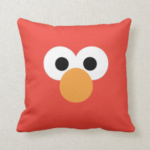 Elmo großes Gesicht Kissen
