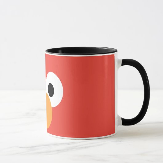 Elmo großes Gesicht Tasse (Rechts)
