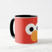 Elmo großes Gesicht Tasse (Vorderseite Links)