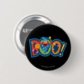 Elmo | Halloween Boo! Button (Vorne & Hinten)