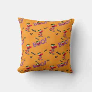 Elmo   Halloween Boo Pattern Kissen