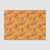 Elmo | Halloween Boo Pattern Seidenpapier (Vorderseite)