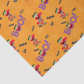 Elmo | Halloween Boo Pattern Seidenpapier (Ausschnitt)