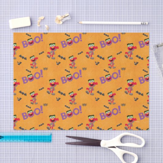 Elmo | Halloween Boo Pattern Seidenpapier (Handwerk)