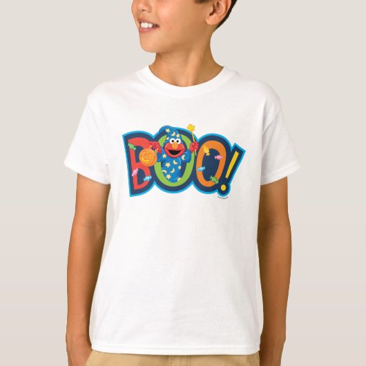 Elmo | Halloween Boo! T-Shirt (Vorderseite)