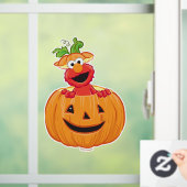 Elmo | Halloween Jack-O-Lantern Fensteraufkleber (Zuhause)