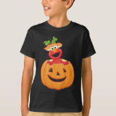 Elmo | Halloween Jack-O-Lantern T-Shirt (Vorderseite)