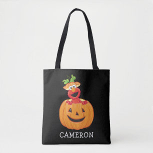 Elmo   Halloween Jack-O-Lantern Tasche