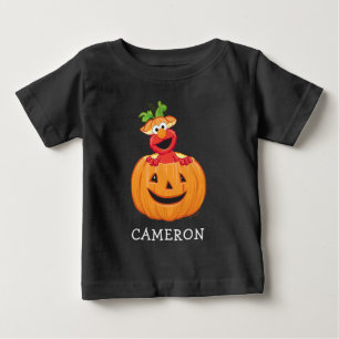 Elmo Halloween-Kürbis Baby T-shirt