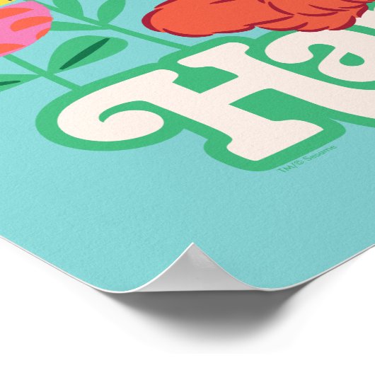 Elmo Happy! Poster (Ecke)