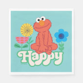 Elmo Happy! Serviette (Vorderseite)