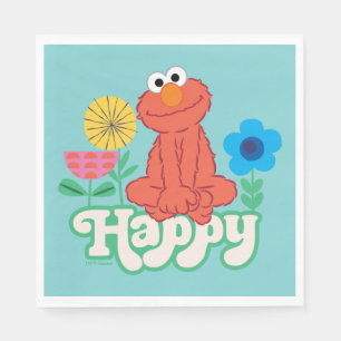 Elmo Happy! Serviette