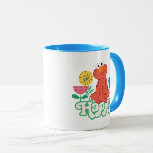 Elmo Happy! Tasse (VorderseiteRechts)