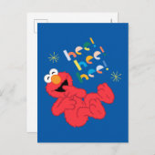 Elmo Hee! Hier! Hier! Postkarte (Vorne/Hinten)