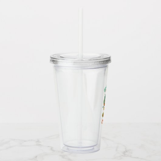 Elmo Holding seinen Haustier Goldfish Acryltrinkbecher (Rechts)