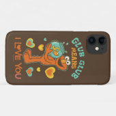 Elmo Holding seinen Haustier Goldfish Case-Mate iPhone Hülle (Rückseite (Horizontal))