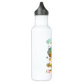 Elmo Holding seinen Haustier Goldfish Edelstahlflasche (Links)