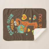 Elmo Holding seinen Haustier Goldfish Sherpadecke (Vorderseite (Horizontal))