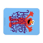 Elmo Hugging Magnet (Horizontal)
