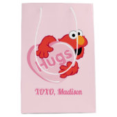 Elmo "Hugs" Valentine Heart Candy Mittlere Geschenktüte (Vorderseite)