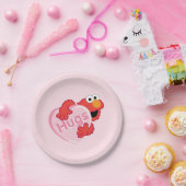 Elmo "Hugs" Valentine Heart Candy Pappteller (Party)