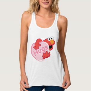 Elmo "Hugs" Valentine Heart Candy Tank Top