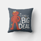 Elmo | Ich bin ein großer Deal Kissen (Rückseite)