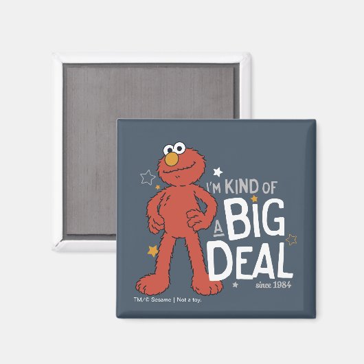 Elmo | Ich bin ein großer Deal Magnet (Vorderseite/Rückseite)