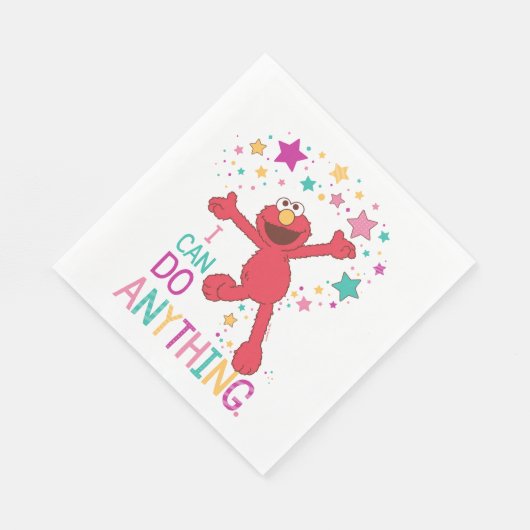 Elmo | Ich kann alles tun Serviette (Ecke)