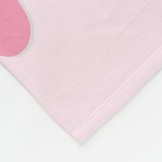 Elmo im Herzen Valentine Fleecedecke (Ecke)