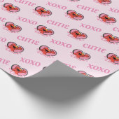 Elmo im Herzen Valentine Geschenkpapier (Ecke)