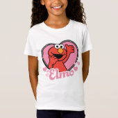 Elmo im Herzen Valentine T-Shirt (Vorderseite)