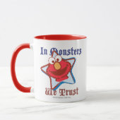 Elmo - In Monstern vertrauen wir Tasse (Links)