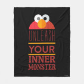 Elmo Inner Monster Fleecedecke (Vorderseite)