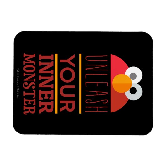 Elmo Inner Monster Magnet (Horizontal)