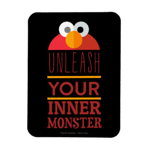 Elmo Inner Monster Magnet