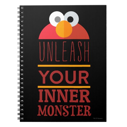 Elmo Inner Monster Notizblock (Vorderseite)
