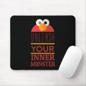 Elmo Inneres Monster Mousepad (Mit Mouse)