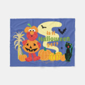 Elmo | Ist es schon Halloween? Fleecedecke (Vorderseite (Horizontal))