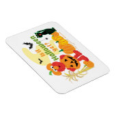 Elmo | Ist es schon Halloween? Magnet (Rechte Seite)