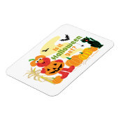 Elmo | Ist es schon Halloween? Magnet (Linke Seite)