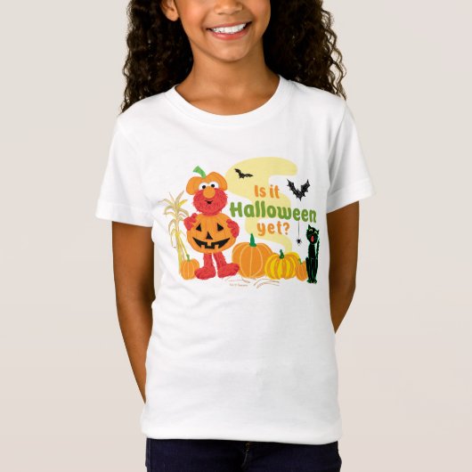 Elmo | Ist es schon Halloween? T-Shirt (Vorderseite)