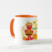 Elmo | Ist es schon Halloween? Tasse (Vorderseite Links)
