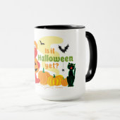 Elmo | Ist es schon Halloween? Tasse (VorderseiteRechts)