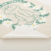 Elmo | Keine Spur floral Graphic Verlassen Sherpadecke (3/4)