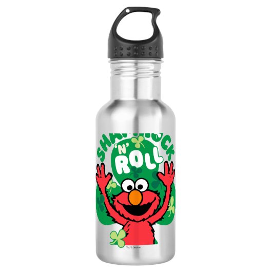 Elmo | Kleeblatt 'N' Roll Edelstahlflasche (Vorderseite)