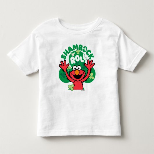 Elmo | Kleeblatt 'N' Roll Kleinkind T-shirt (Vorderseite)