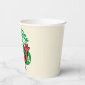 Elmo | Kleeblatt 'N' Roll Pappbecher (Rückseite)